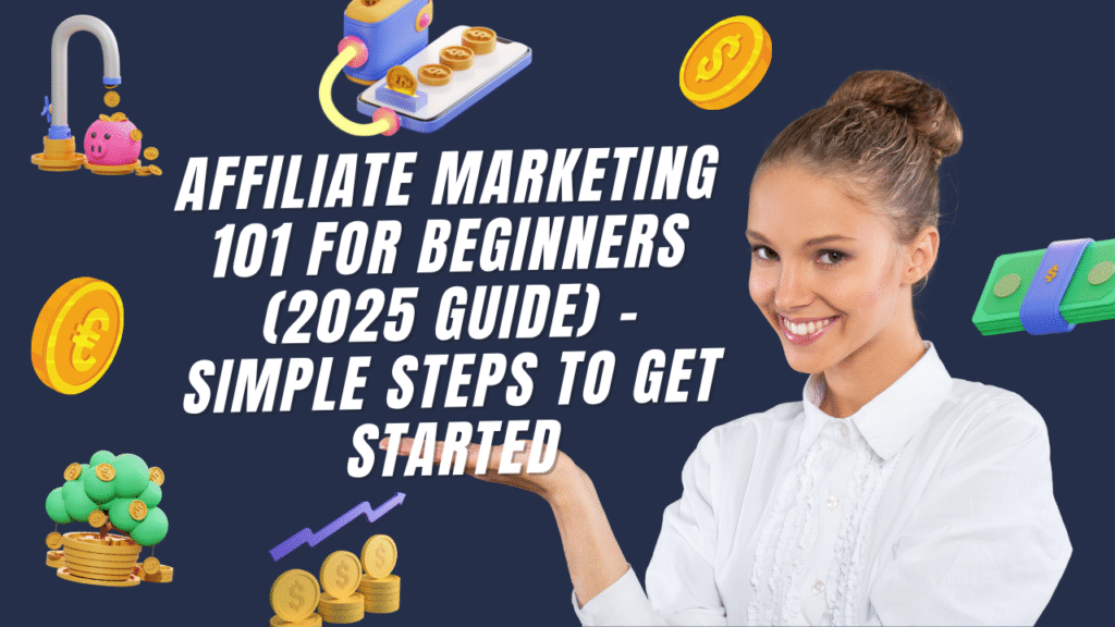 affiliate marketing process explained simply for beginners recommend click by earn commission. affiliate marketing 101 for beginners